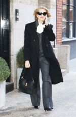NAOMI WATTS Heading to Drew Barrymore Show in New York City 01/22/2025