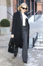 NAOMI WATTS Heading to Drew Barrymore Show in New York City 01/22/2025