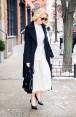 NAOMI WATTS Made Her Way Across Icy Streets in New York 01/23/2025