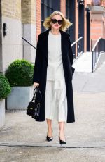 NAOMI WATTS Made Her Way Across Icy Streets in New York 01/23/2025