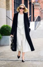 NAOMI WATTS Made Her Way Across Icy Streets in New York 01/23/2025