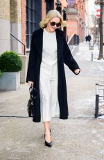 NAOMI WATTS Made Her Way Across Icy Streets in New York 01/23/2025