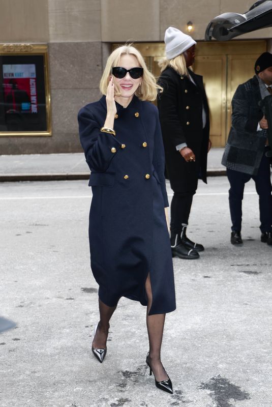 NAOMI WATTS Stepping Out in New York City 01/21/2025