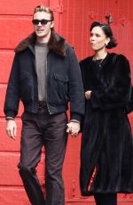 NARA SMITH and Lucky Blue Out in New York City 01/16/2025
