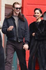 NARA SMITH and Lucky Blue Out in New York City 01/16/2025