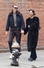NARA SMITH and Lucky Blue Out in New York City 01/16/2025