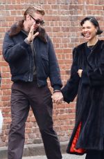 NARA SMITH and Lucky Blue Out in New York City 01/16/2025