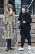NATALIE KUCKENBURG and Paul Wesley Out and About in Aspen 01/01/2025