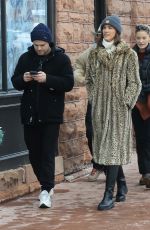 NATALIE KUCKENBURG and Paul Wesley Out and About in Aspen 01/01/2025