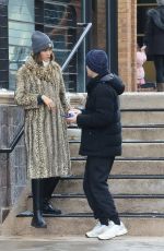 NATALIE KUCKENBURG and Paul Wesley Out and About in Aspen 01/01/2025