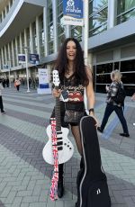 NATASHA BLASICK Arrives at NAMM 2025 in Anaheim 01/23/2025