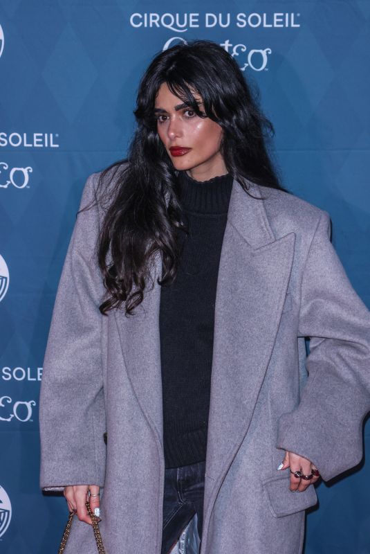 NEDA MOTAMENI at Cirque du Soleil Corteo Premiere in London 01/15/2025