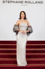 NESRIN SANAD at PFW Stephane Rolland HC Photocall in Paris 01/28/2025