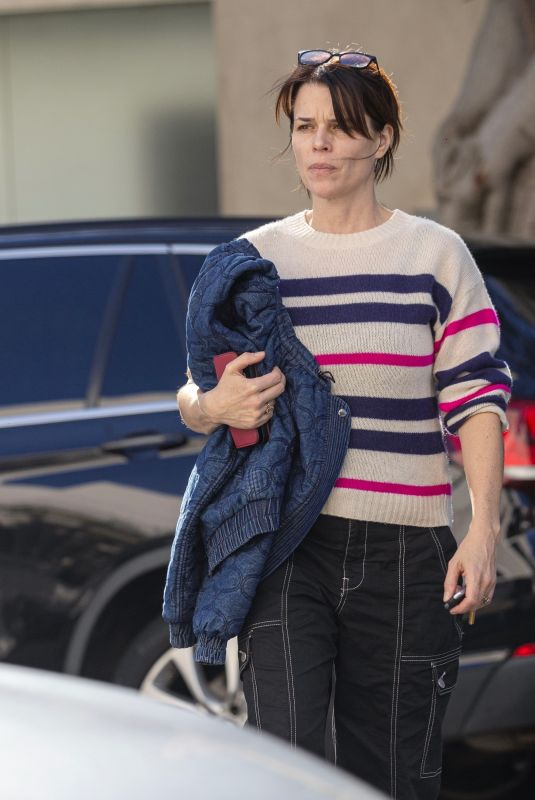 NEVE CAMPBELL Out and About in Los Angeles 01/07/2025