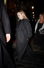 NICOLA COUGHLAN Arrives at Her Hotel in Paris 01/26/2025