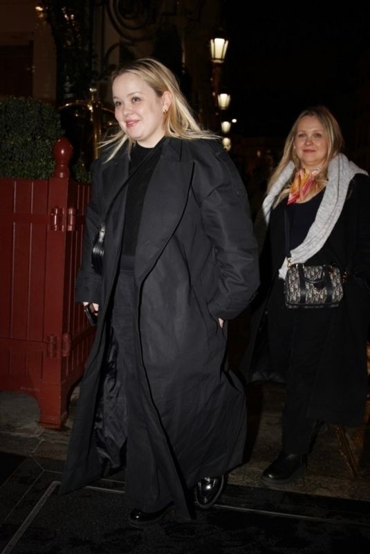 NICOLA COUGHLAN Arrives at Her Hotel in Paris 01/26/2025