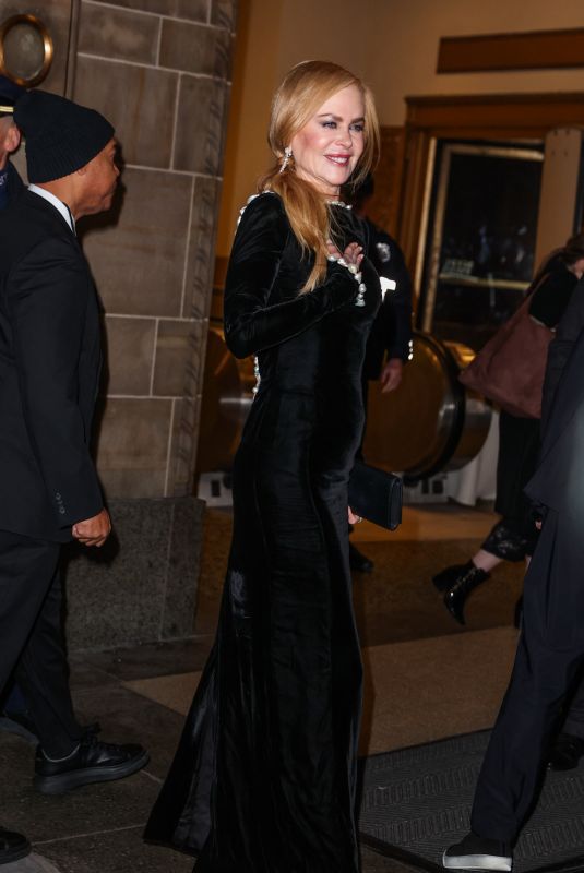 NICOLE KIDMAN Arrives at National Board of Review Awards in New York 01/07/2025