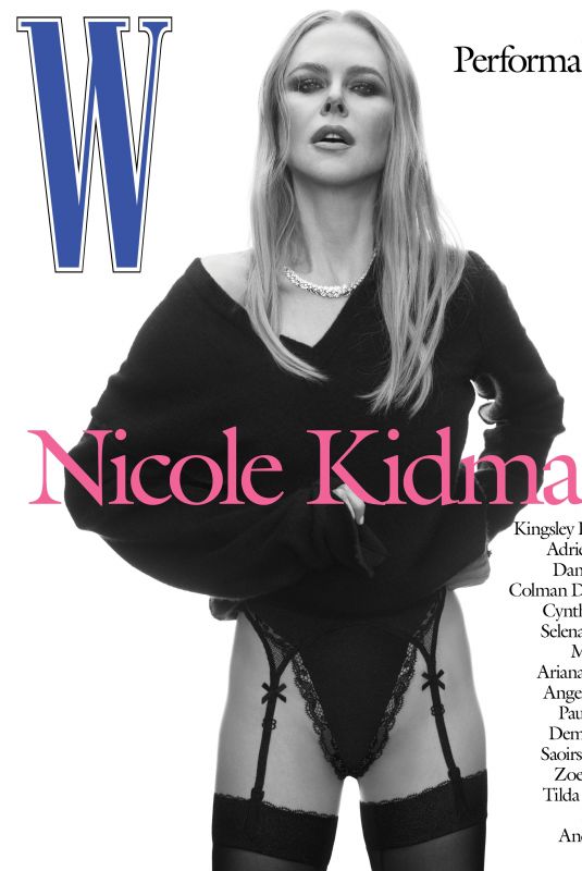 NICOLE KIDMAN for W Magazine Best Performances, January 2025