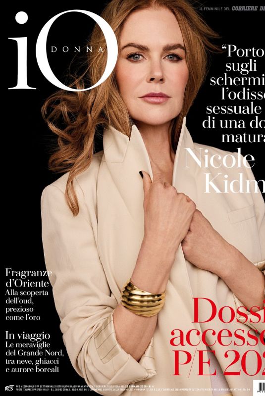 NICOLE KIDMAN in Io Donna del Corriere della Sera, January 2025