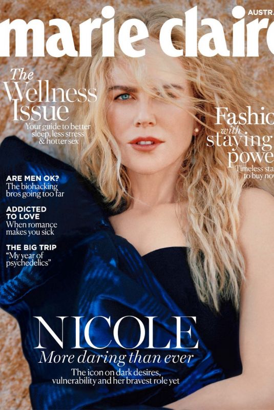 NICOLE KIDMAN in Marie Claire Australia, February 2025
