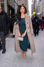 NICOLE SCHERZINGER Leaves NBC Studios in New York 01/21/2025