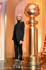 NIKKI GLASER and HELEN HOEHNE at 82nd Golden Globe Awards Red Carpet Rollout in Los Angeles 01/02/2025
