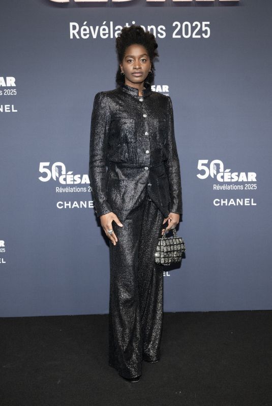 NINA MELO at Cesar Revelations 2025 Photocall in Paris 01/20/2025
