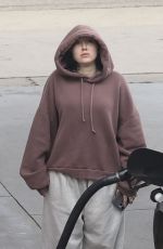 NOAH CYRUS at a Gas Station in Los Angeles 01/30/2025