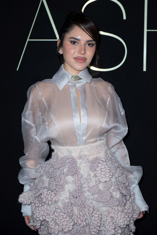 NOJOUD ALRUMAIHI at Ashi Studio Haute Couture Spring-Summer 2025 Show at Paris Fashion Week 01/30/2025