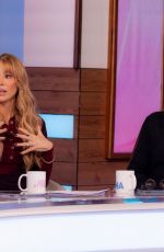 OLIVIA ATTWOOD and NADIA SAWALHA at Loose Women TV Show in London 01/24/2025