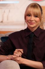 OLIVIA ATTWOOD at Lorraine TV Show in London 01/29/2025