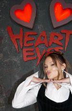OLIVIA HOLT at Heart Eyes Photocall in Culver City 01/21/2025