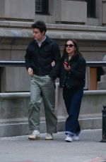OLIVIA RODRIGO and Her Boyfriend Louis Partridge Out in New York City 01/17/2025