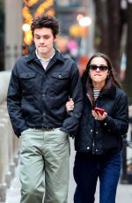 OLIVIA RODRIGO and Her Boyfriend Louis Partridge Out in New York City 01/17/2025
