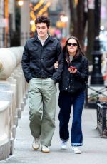 OLIVIA RODRIGO and Her Boyfriend Louis Partridge Out in New York City 01/17/2025