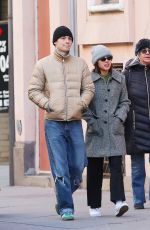 OLIVIA RODRIGO and Louis Partridge Out in New York 01/15/2025