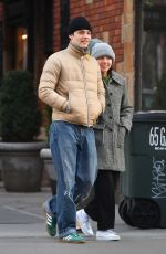 OLIVIA RODRIGO and Louis Partridge Out in New York 01/15/2025