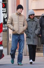 OLIVIA RODRIGO and Louis Partridge Out in New York 01/15/2025