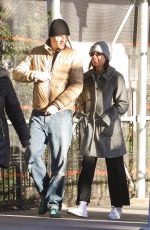 OLIVIA RODRIGO and Louis Partridge Out in New York 01/15/2025
