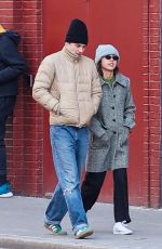 OLIVIA RODRIGO and Louis Partridge Out in New York 01/15/2025