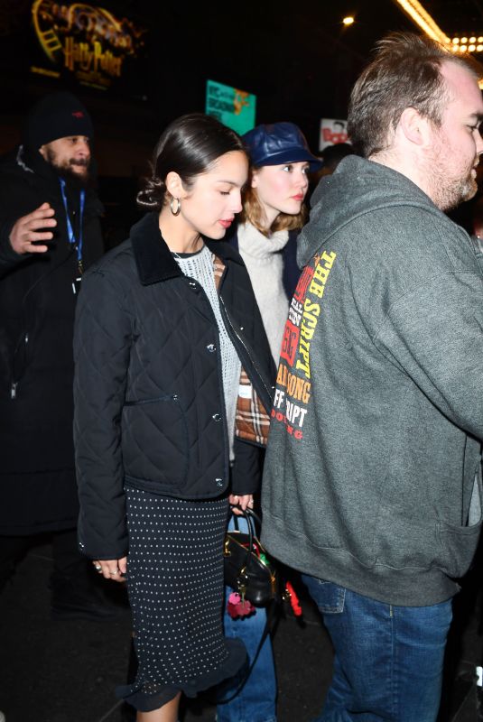 OLIVIA RODRIGO Leaves a Broadway Show in New York City 01/16/2025
