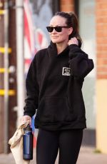 OLIVIA WILDE Arrives at a Gym in Los Angeles 01/06/2025