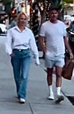 PAMELA ANDERSON and Rumored Boyfriend Shop at Erewhon in Beverly Hills 01/10/2025