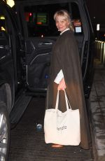 PAMELA ANDERSON Arrives at JFK Airport in New York 01/07/2025