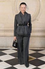 PAMELA ANDERSON at Christian Dior Haute Couture Show at Paris Fashion Week 01/27/2025
