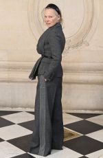 PAMELA ANDERSON at Christian Dior Haute Couture Show at Paris Fashion Week 01/27/2025
