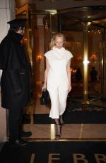 PAMELA ANDERSON Night Out at Paris Fashion Week 01/26/2025