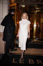 PAMELA ANDERSON Night Out at Paris Fashion Week 01/26/2025