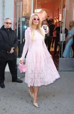 PARIS and NICKY HILTON Arrives at Young Hearts Friends Fest at Museum of Ice Cream in New York 01/28/2025
