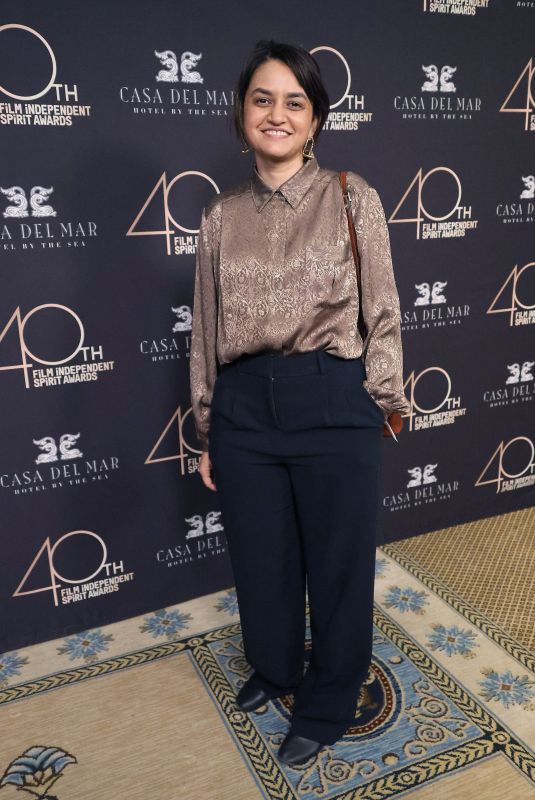 PAYAL KAPADIA at 2025 Spirit Awards Nominees Brunch in Los Angeles 01/04/2025